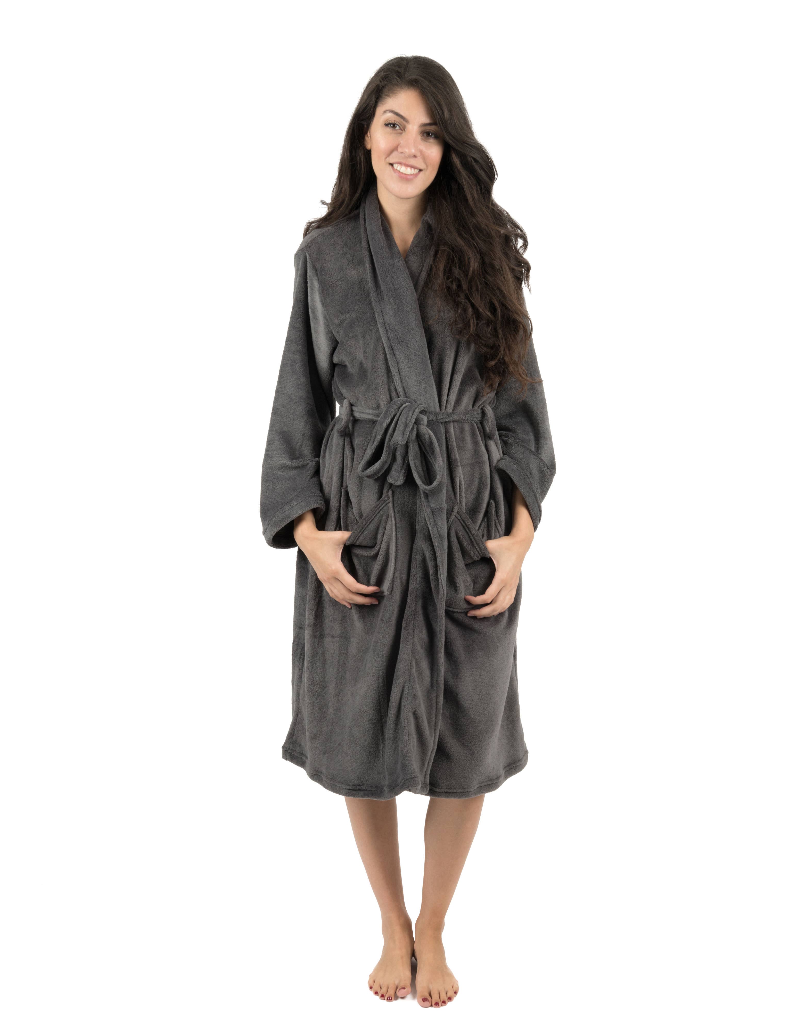 Leveret Pajamas - Wholesale Robe - Women's - Womens Fleece Robe6