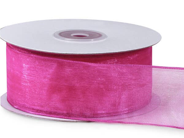 Nashville Wraps - Wholesale Ribbon - Gift Wrapping - Wired Sheer Organza Ribbon2