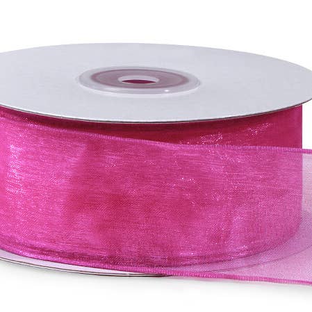 Nashville Wraps - Wholesale Ribbon - Gift Wrapping - Wired Sheer Organza Ribbon2