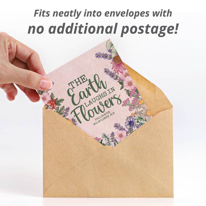 Bentley Seed Co. - Wholesale Plant Seeds - The Earth Laughs in Flowers - Wildflower Mix Seed Packets