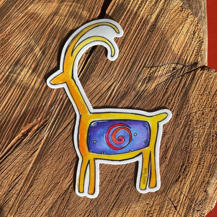 Autocollant Utah Petroglyph pour la vente par Holly Sage Art