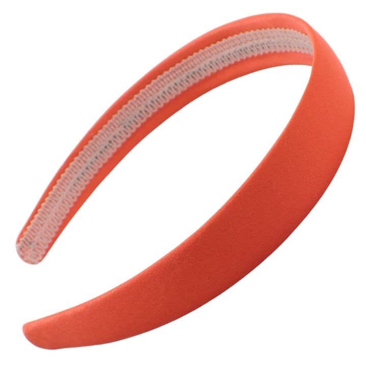 Topkids Accessories - Wholesale Fashion headband – women's - Satin Alice Headband Head Band Hairband Hair Band Women for Adult Girls Kids School 60s 70s 80s Plain Aliceband 2.5cm 1" Thick Wide Hard25