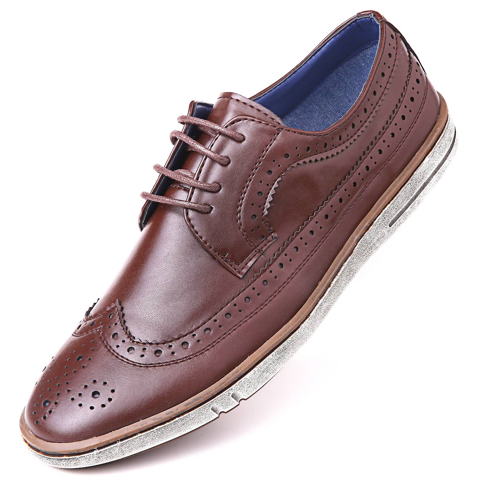 Mio Marino - Wholesale Brogue Shoes - Men's - Casual Wingtip Dress Shoes1