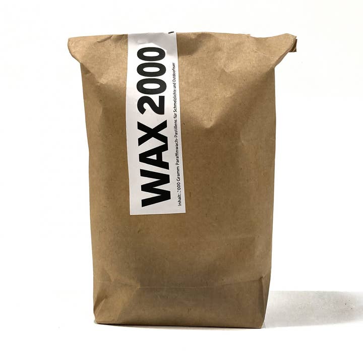 Vax granulat 2000 gram påfyllningsförpackning för wholesale av Grellroth Produktdesign