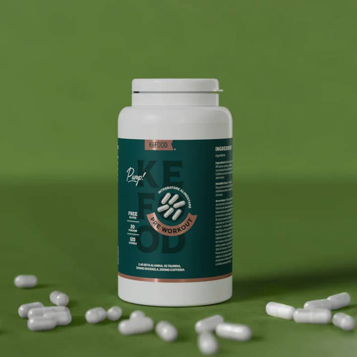 KeFood - Wholesale Oral Supplement/Vitamin - PRE WORKOUT - BETA ALANINE, TAURINE, RHODIOLA, CAFFEINE