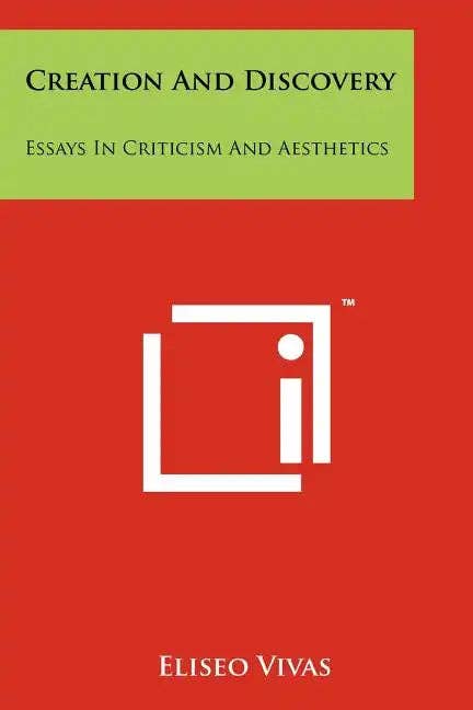 Books by splitShops - Wholesale Book - Adult - Creation and Discovery: Essays in Criticism and Aesthetics - Paperback0
