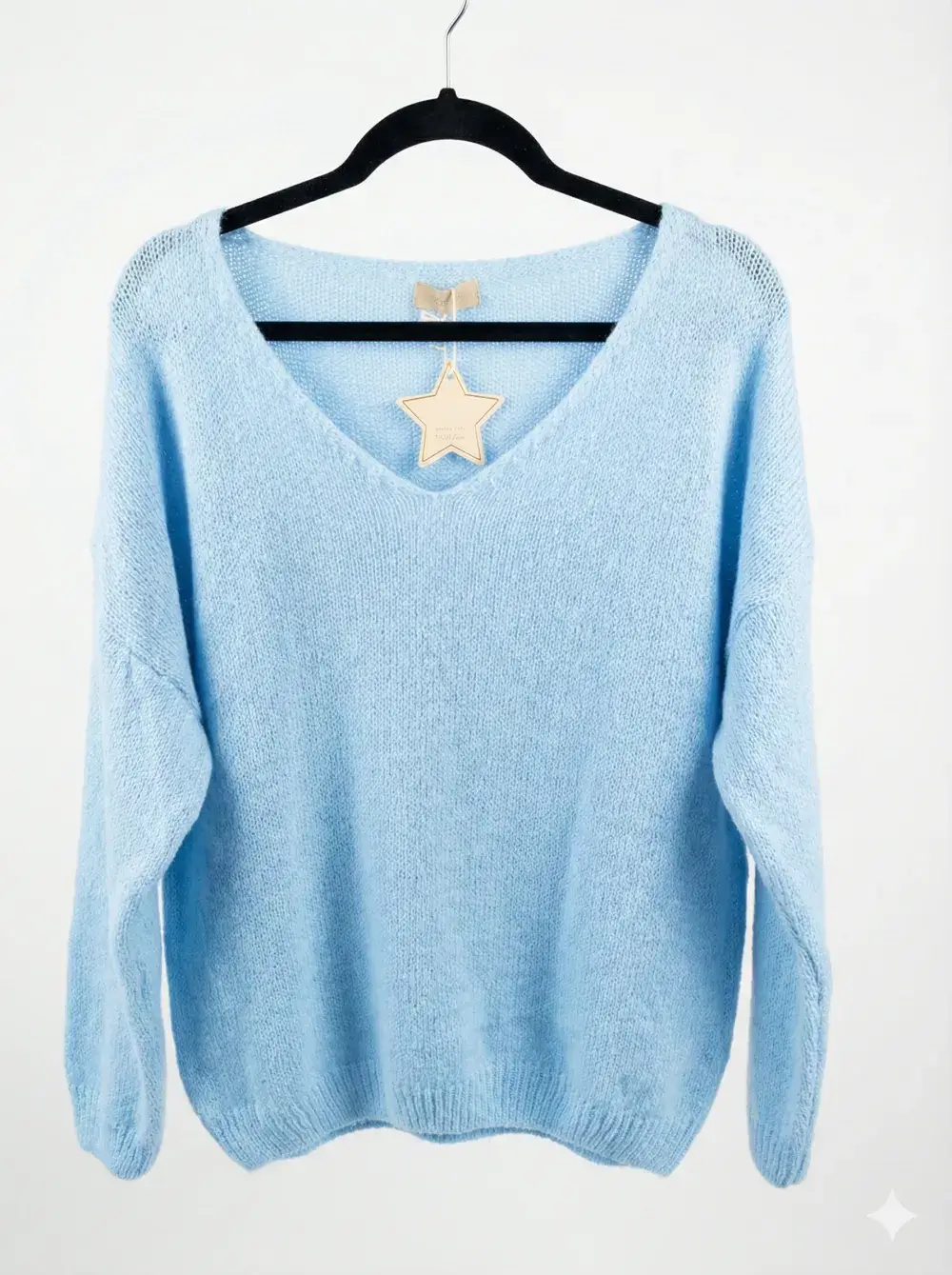 Mimi & Gogo - Vente Pull en maille – femme - Pull uni basique @20127_uni16