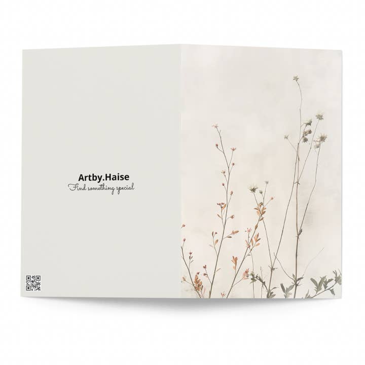 Handritade blommiga gratulationskort av Artby.Haise för wholesale av ArtbyHaise