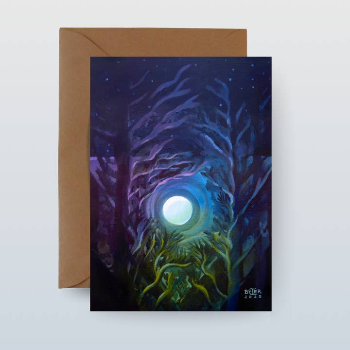 5"x7" Pearl Greeting Card with Kraft Envelope for wholesale by Painting the Southwest