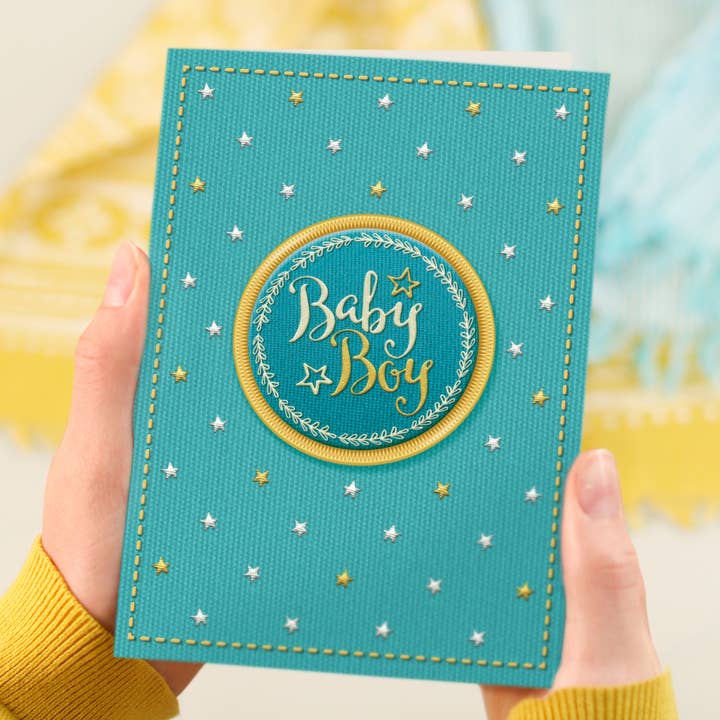 NAP150 Neue Baby-Boy-Karte für den Großhandel von The Typecast Gallery