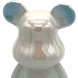 Q-F6.1 DC1048-001-6 Oso de cerámica 18cm Azul para venta al por mayor de Menga Trading