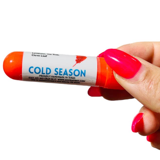 No Crap In It - Wholesale Aromatherapy Inhaler - Inhaler (Lemon Ginger, Cold Season)