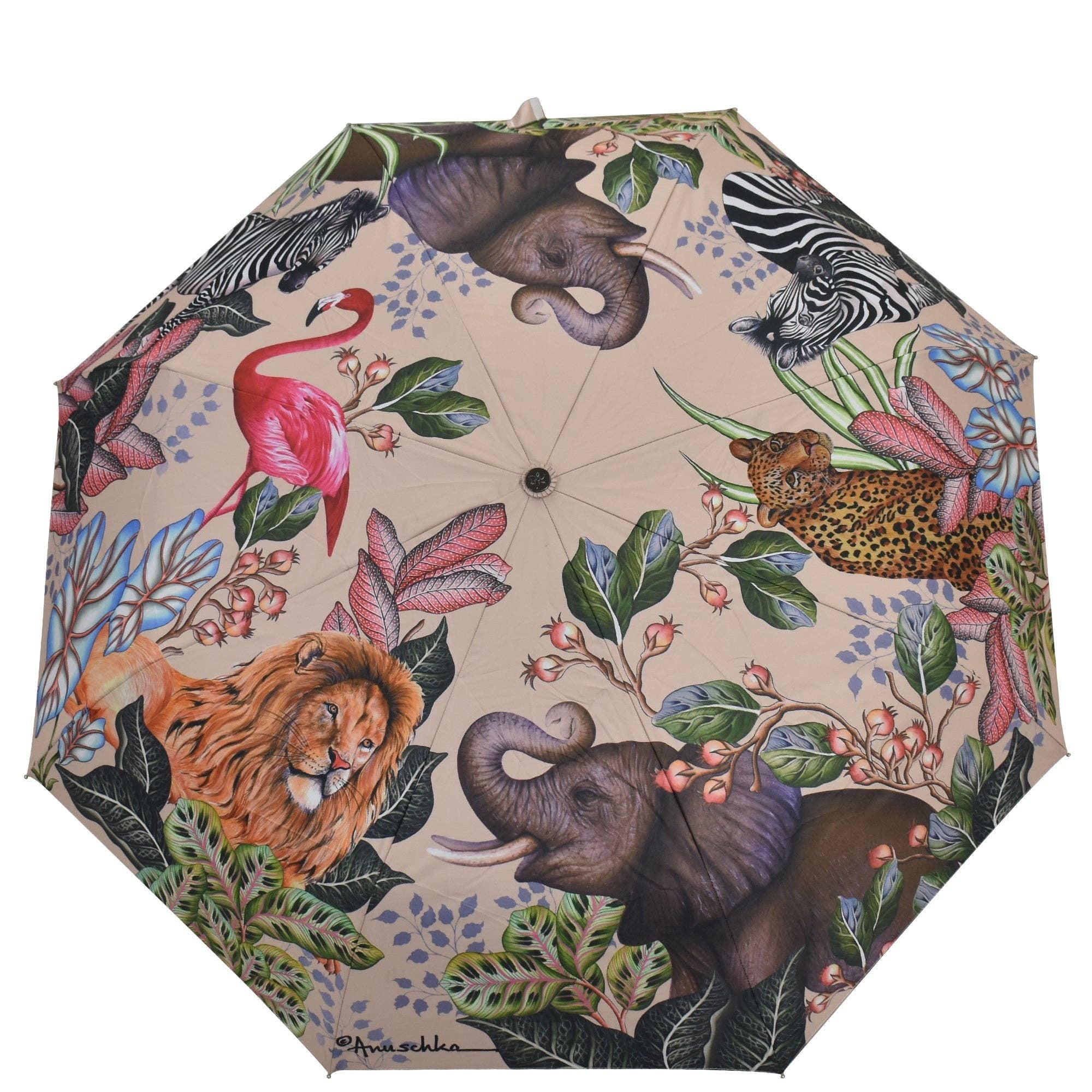 Anuschka Europe – Engroshandel Paraply - Dame – Automatisk åbne/lukke paraply med tryk - 31000