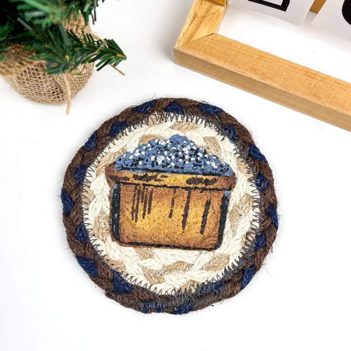 mildstyles - Wholesale Coasters - Round Jute Rope Woven Heat-Resistant Home Coaster2