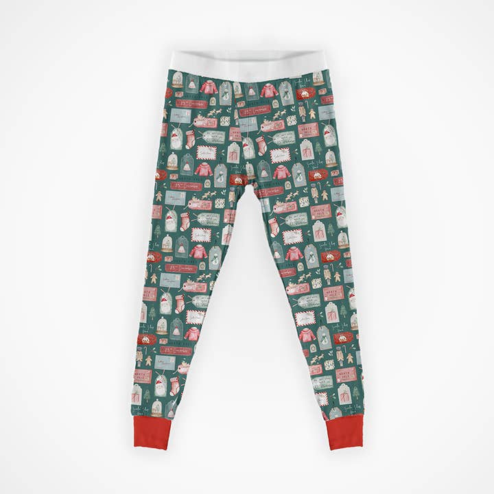 Calças de Pijama para Homem All Wrapped Up por atacado de Tiny&Co