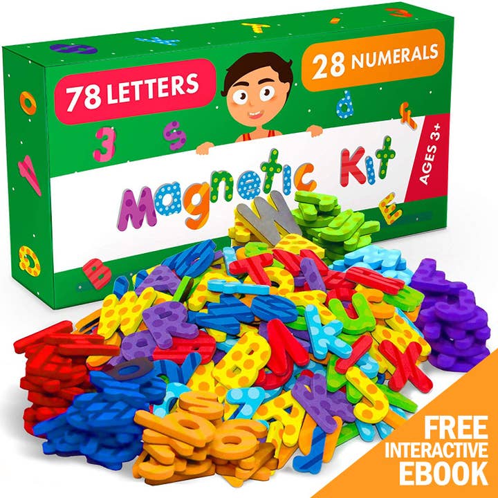 X-bet MAGNET - Wholesale Magnet - Kids & Baby - Foam 123 ABC Alphabet Magnets - Magnetic Letters and Numbers