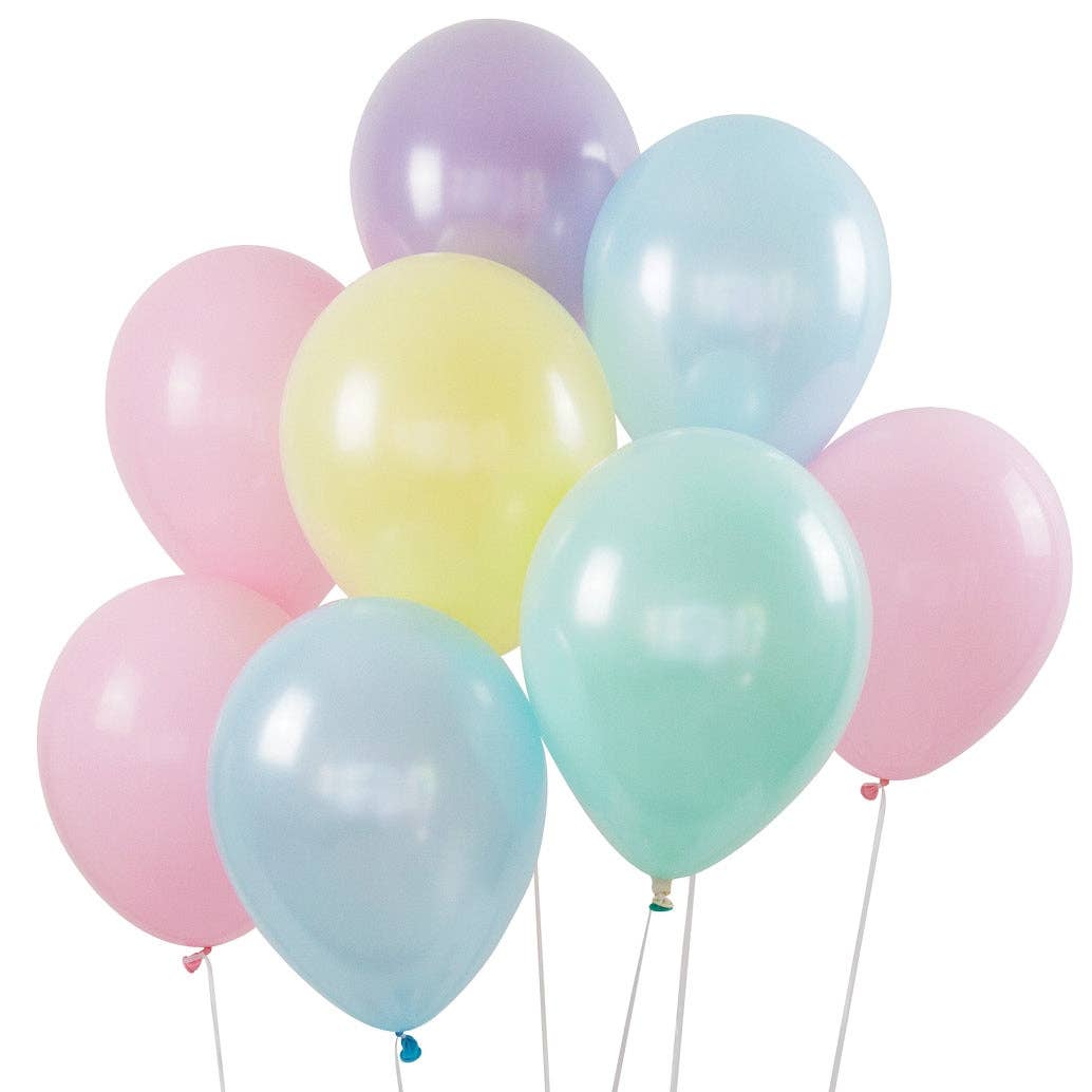 Illume Partyware - Wholesale Balloon - Balloon Bouquet - Pack of 8 - Pastel0