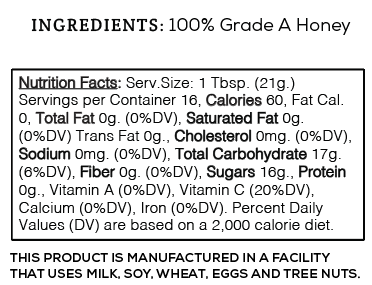 Sutter Buttes - Wholesale Honey - California Wildflower Honey – 100% Raw and Unfiltered – 4oz1