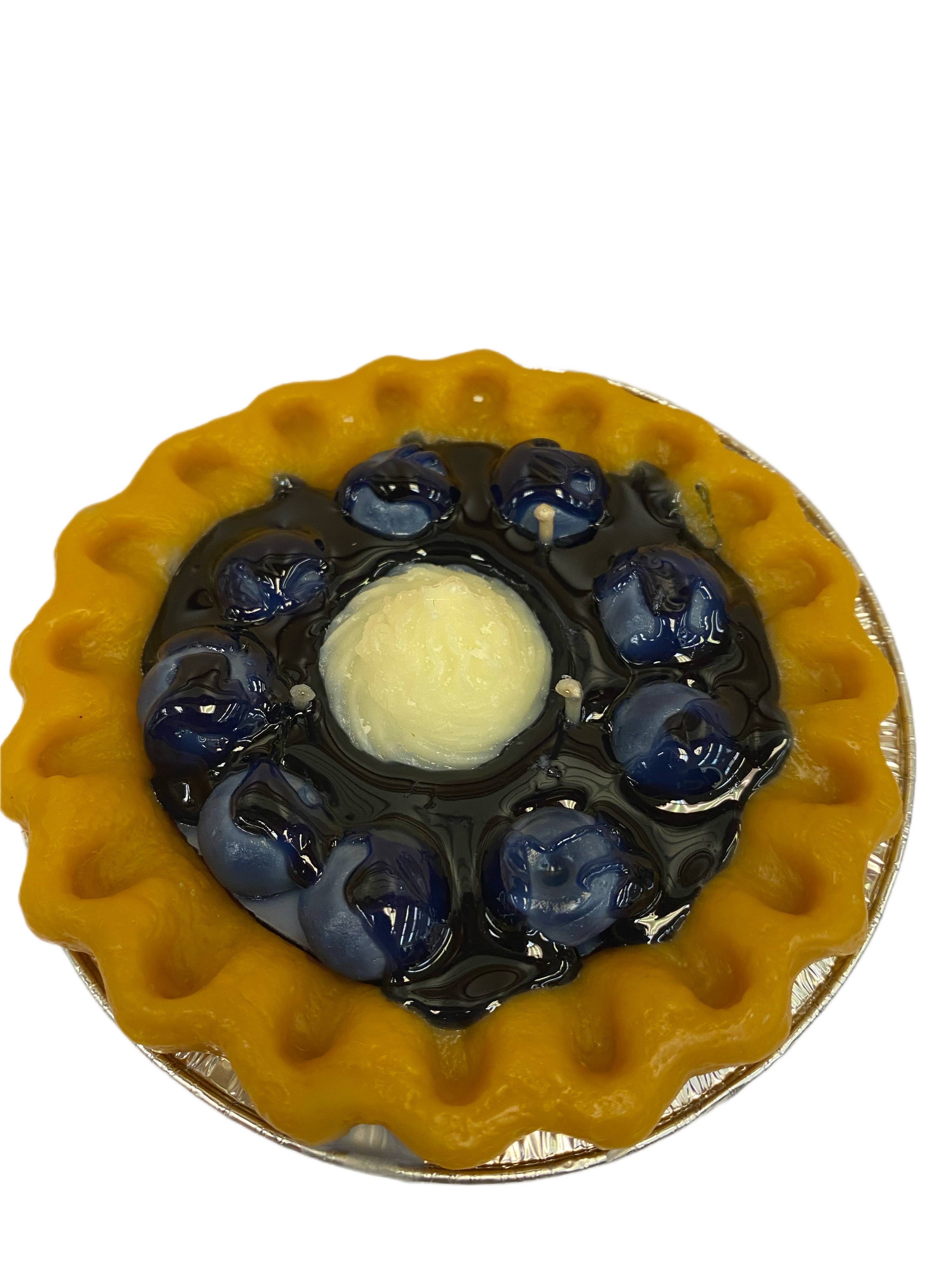 Wicks and Gifts - Vente Bougies originales - Bougie Tarte aux bleuets et dessert1