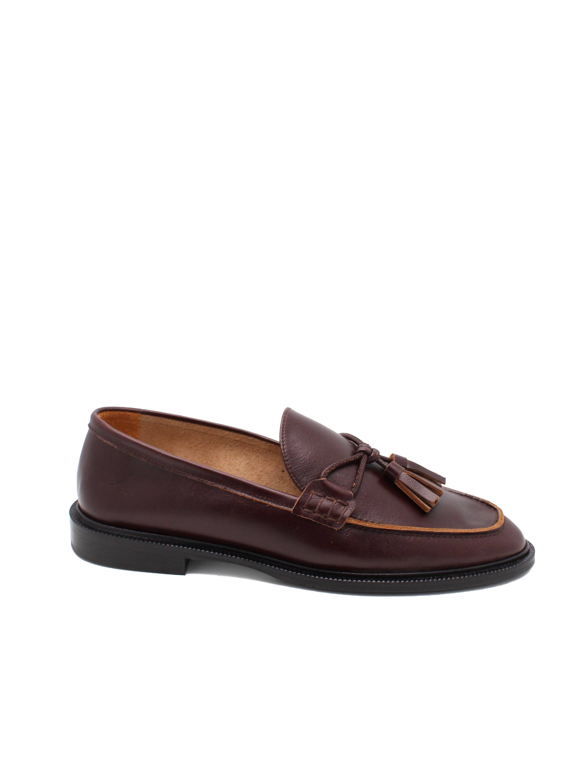 JJ HEITOR SHOES - Wholesale Loafers - Women's - SAN DIEGO DK BROWN LOAFERS