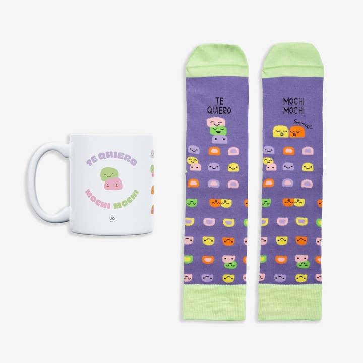 UO - Wholesale Coffee Mug - “I Love You Mochi Mochi” Cup + Socks Kit