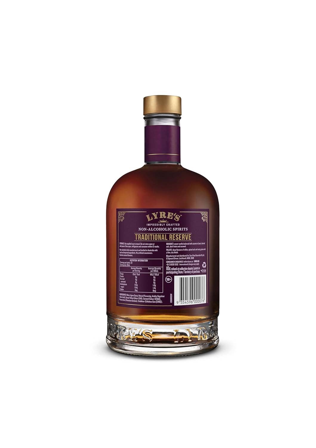 Zepeim - Wholesale Non-Alcoholic Spirits/Wine/Beer - Lyre’s Traditional Reserve – NA Scotch Whiskey1