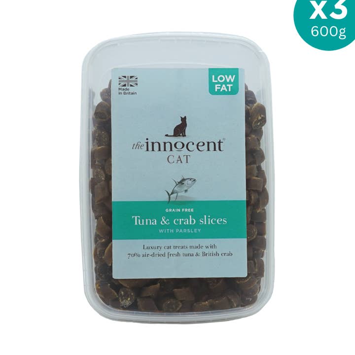 The Innocent Cat - Tuna and Crab Slices 600g for wholesale by The Innocent Hound