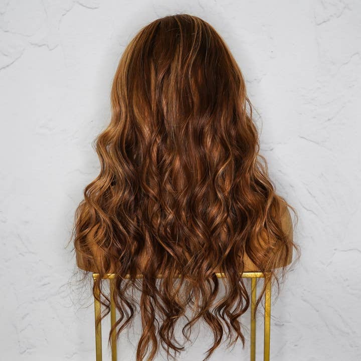 Milk & Honey - Wholesale Hair Extensions - CHARLIE Brown Human Hair Lace Front Wig