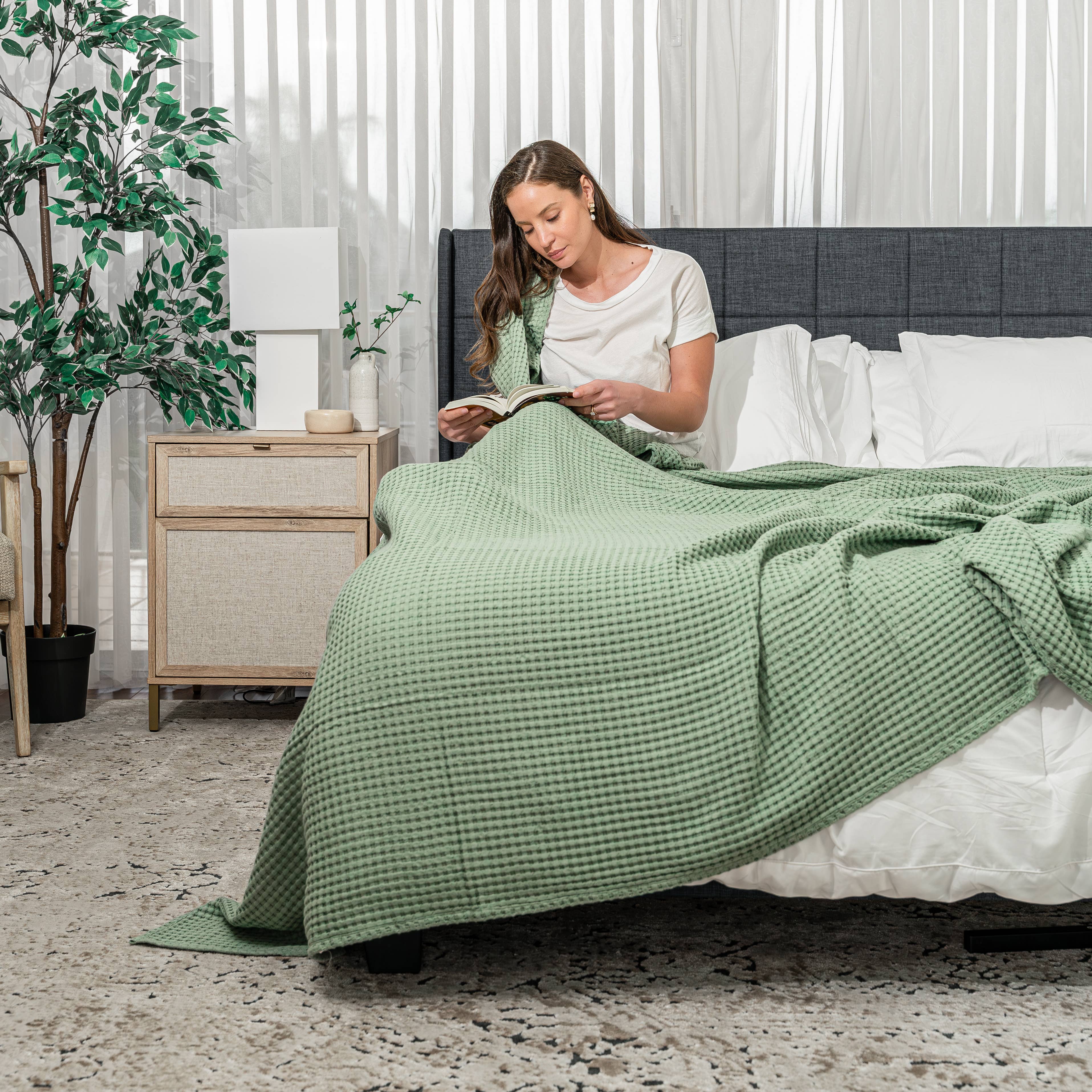 Comfy Cubs - Wholesale Throw Blanket - Waffle Blanket for Adults, Soft Bed Blanket by Comfy Cubs43