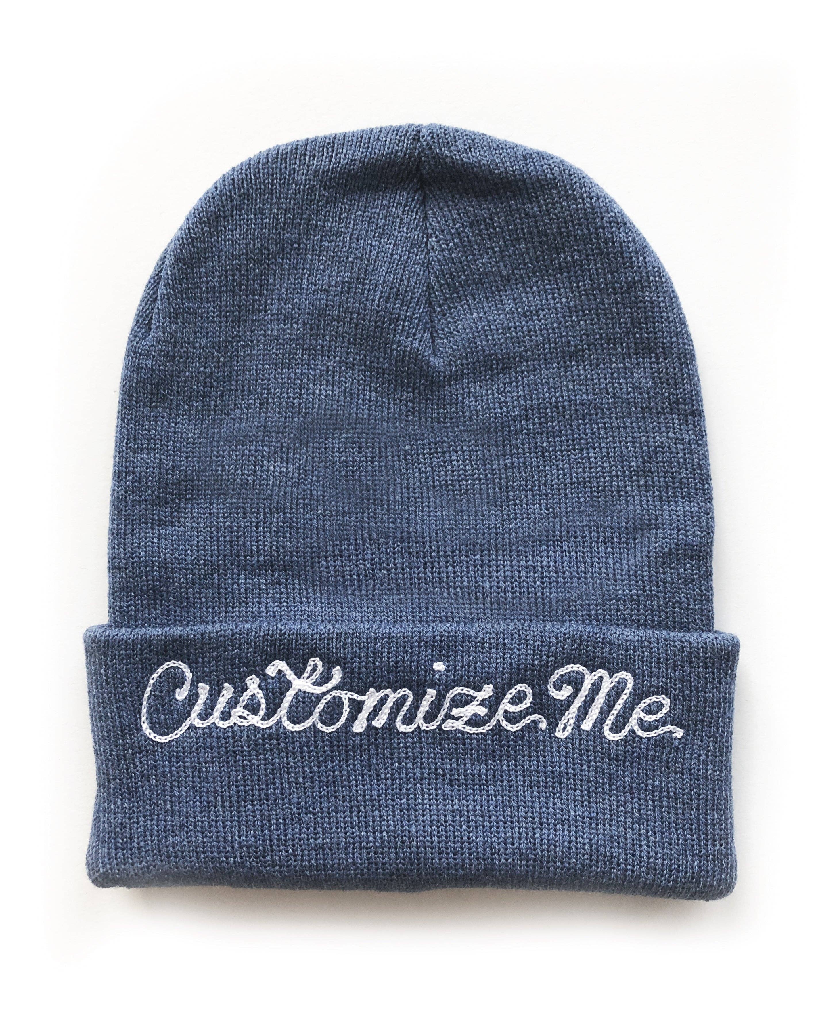Vichcraft – wholesale Beanie – Unisex – CUSTOMIZABLE CHAINSTITCH KNIT BEANIE5