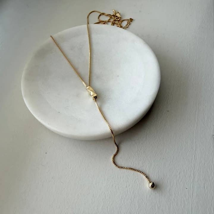 Twisted Drop Lariat Necklace for wholesale by musthavemustget