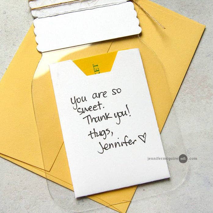 Honey Bee Stamps - Wholesale DIY Craft Kit - Mason Jar Card - Honey Cuts - Stand-Alone Dies8