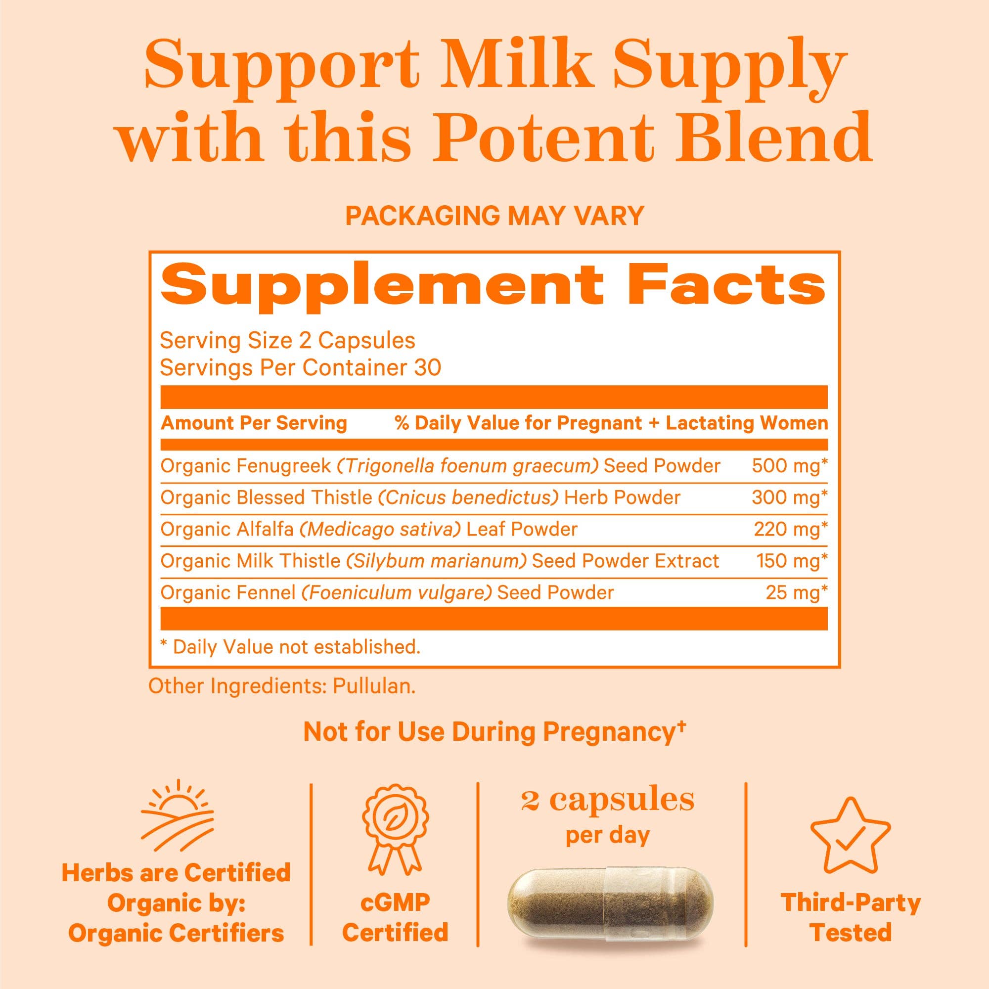 Pink Stork - Wholesale Oral Supplement/Vitamin - Total Lactation3