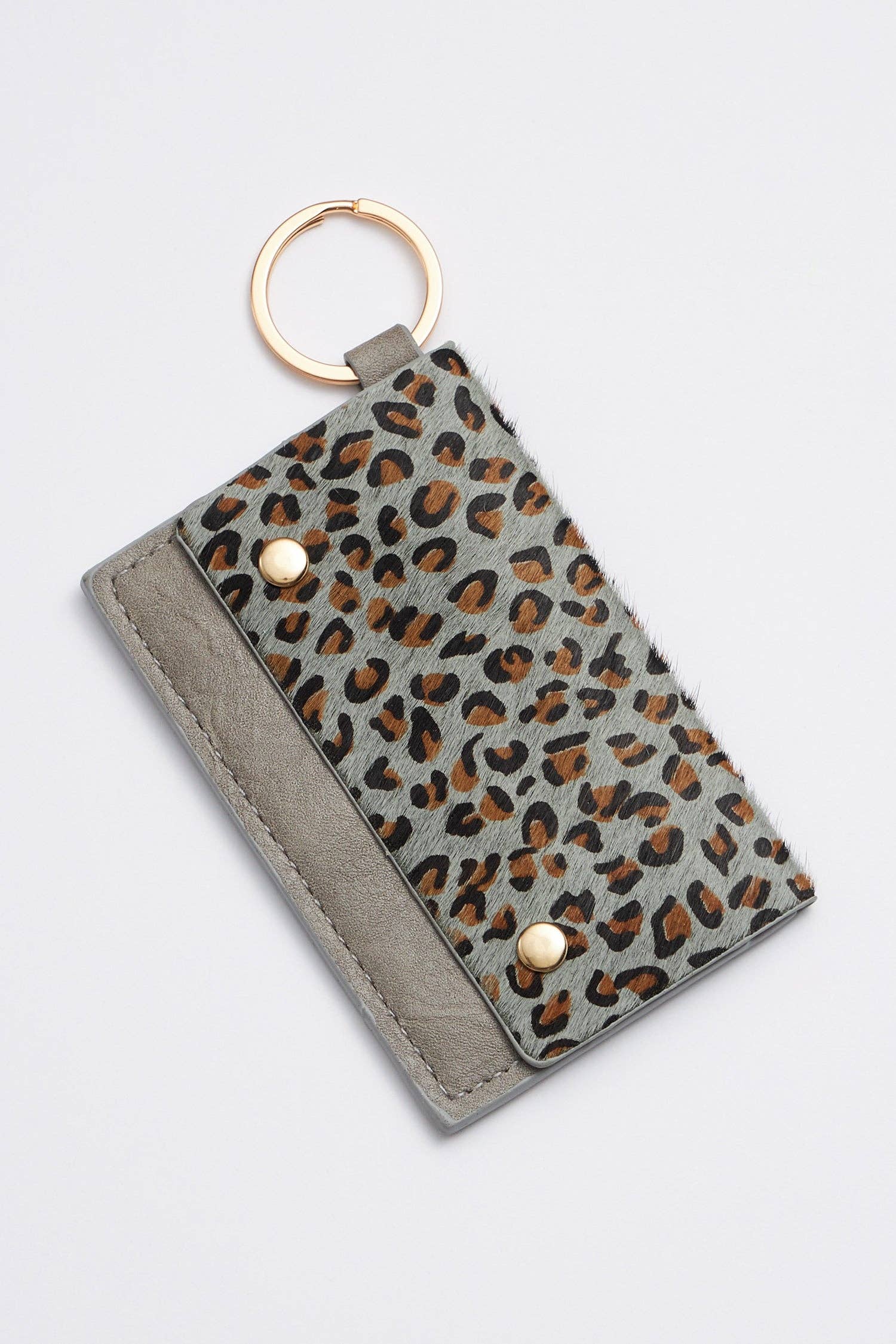 Frem - Wholesale Keychain - Women's - Chic Animal Print Card Holder Keychains5