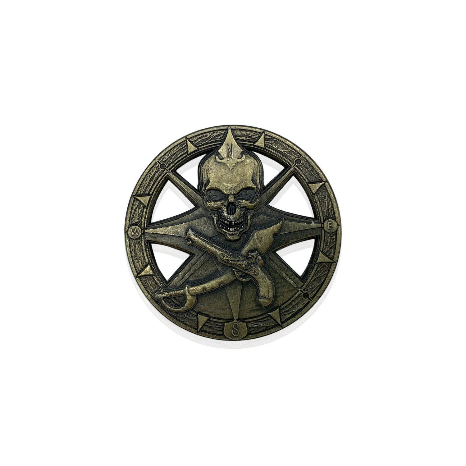 Norse Foundry - Wholesale Navigational Compass - Pirate Compass Rose 50mm Metal2