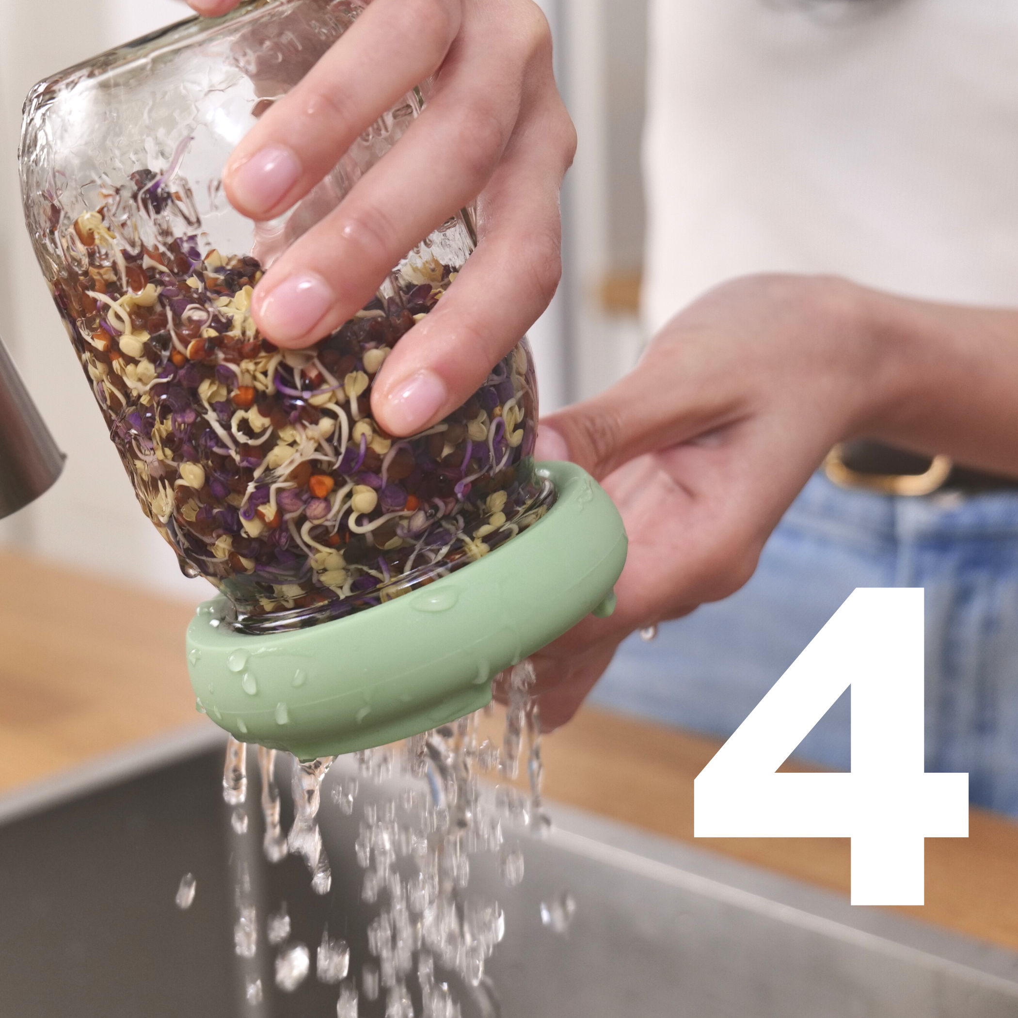 Eco warehouse - Wholesale Kitchen Tool/Gadget - Sprout Huggers ® Sage Green8