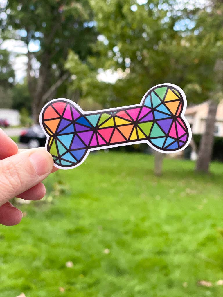 Stone Donut Design, LLC – Großhandel Aufkleber – Edelstein Hundeknochen Vinylaufkleber2