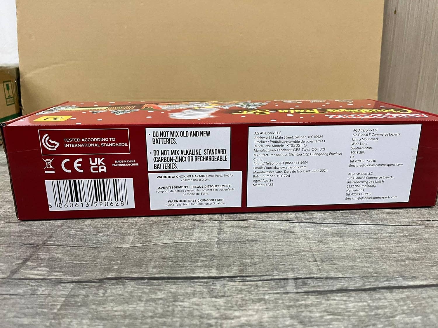 Atlasonix - Wholesale Toy Set - Kids - Christmas Train Set, Around The Tree Train Set8