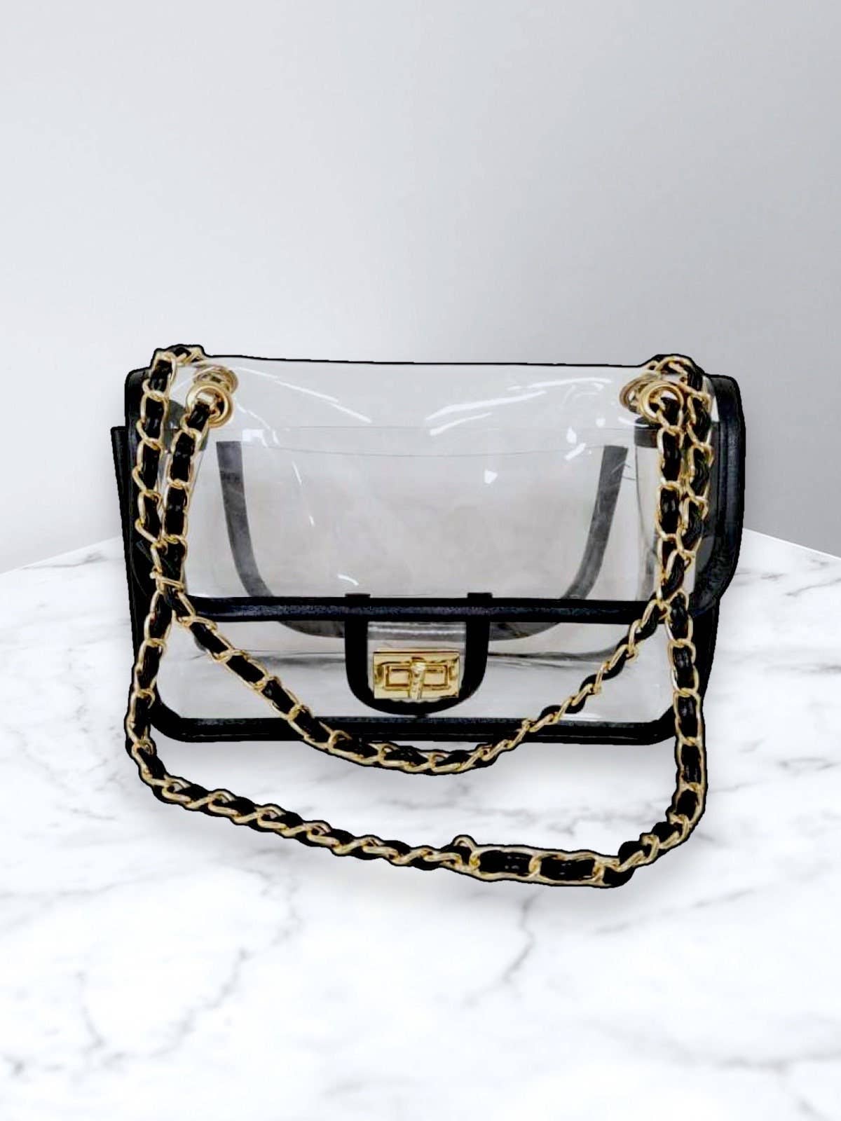 Social Grace & Company - Wholesale Crossbody Bag - Women's - Stadium Bag - Designer Game Day Bag- Approved Stadium Bag- Concert Purse- Transparent Bags -Crossbody Sports -stadium clear bag Football4