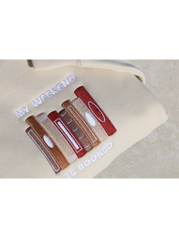 Creology – wholesale Sweatshirt - Unisex – Min helg är bokad Crewneck Sweatshirt5