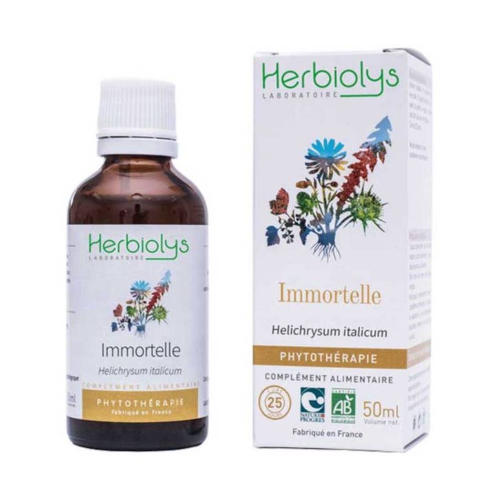 Immortelle Phytotherapy for wholesale by Herbiolys