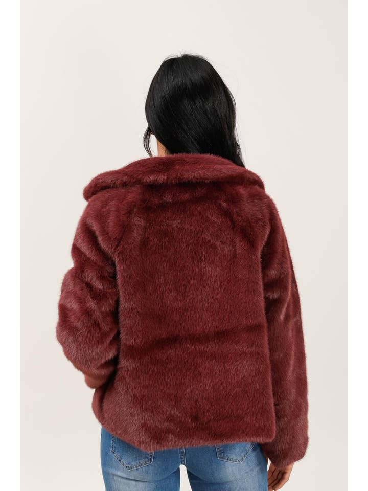 Attrait Paris - Wholesale Jacket - Women's - Jacket with faux fur collar5