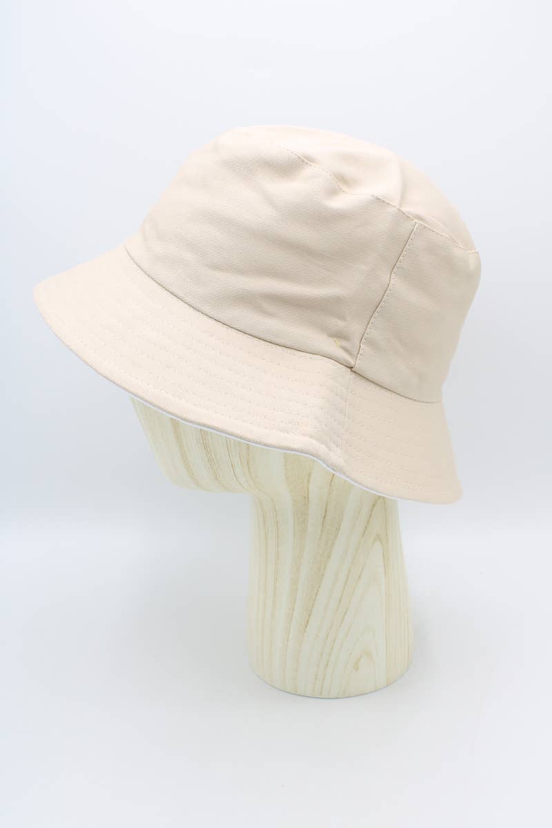 Hologramme Paris - Vendita all'ingrosso Cappello da pescatore - Donna - Bob reversibile in cotone bicolore2