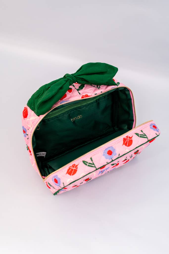Ban.do - Wholesale Toiletry Bag - Women's - Getaway Toiletry Bag, Cherry Lips3