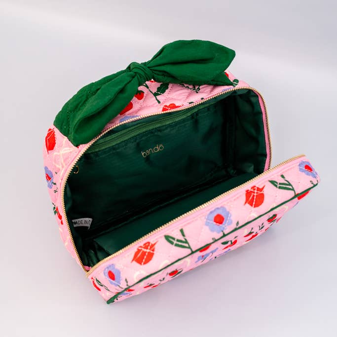 Ban.do - Wholesale Toiletry Bag - Women's - Getaway Toiletry Bag, Cherry Lips3