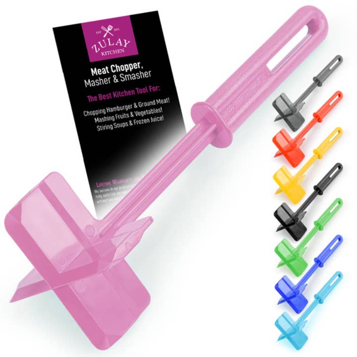 Zulay Kitchen - Wholesale Kitchen Tool/Gadget - Meat Chopper For Ground Beef And Ground Beef Smasher14