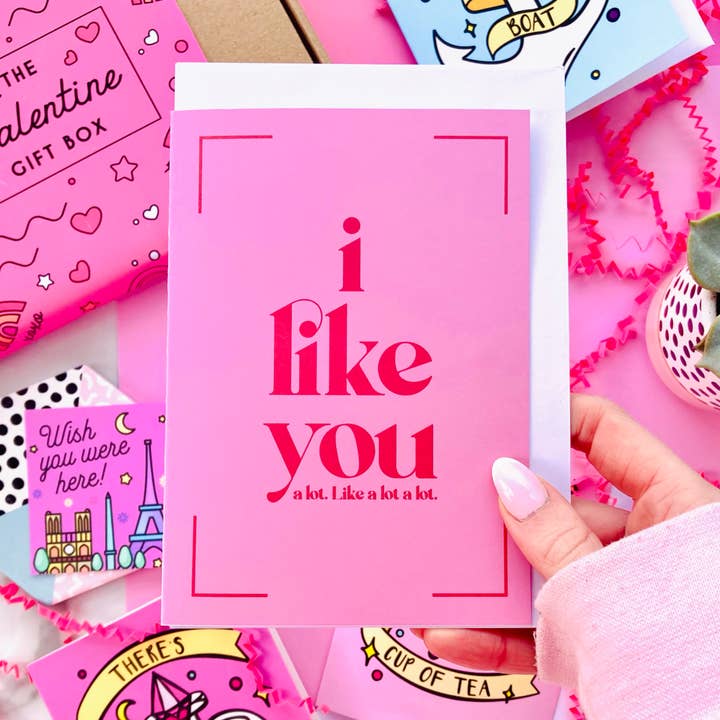 Jag gillar dig (Mycket) Alla hjärtans dagskort för wholesale av CoconuTacha