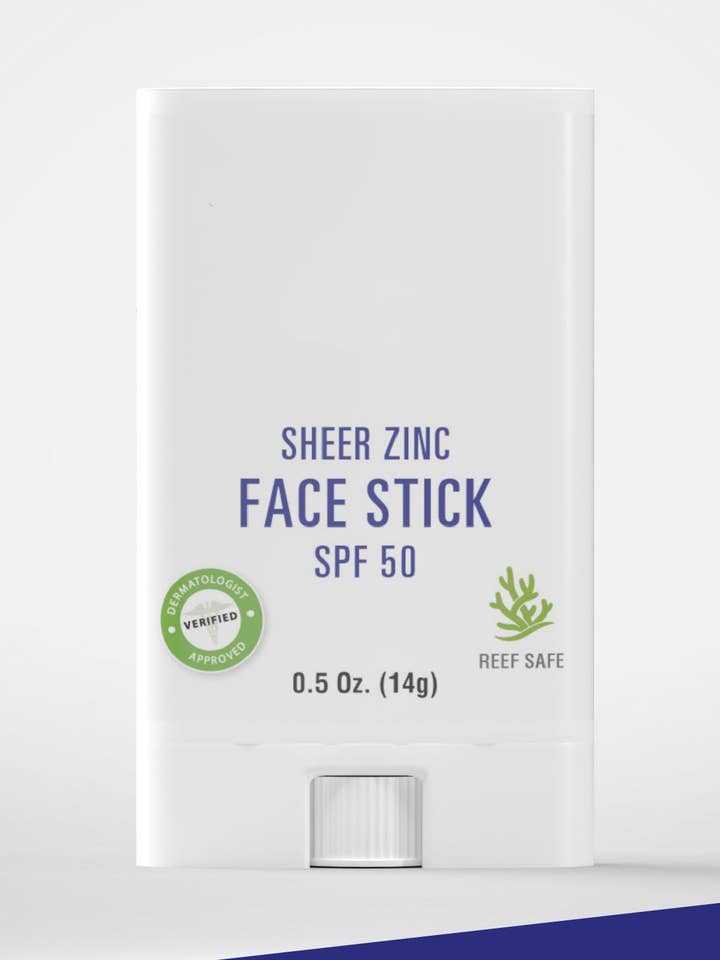 Sheer Zinc Face Stick - SPF 50 for wholesale by Resource Essentials