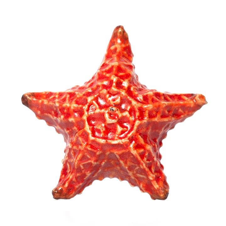 Sea Star Starfish Porcelain Miniature for wholesale by Little Critterz