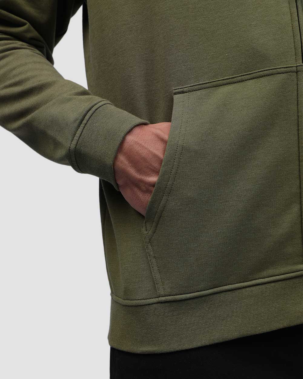 INTO THE AM - Wholesale Hoodie - Men's - Men's Zip-Up Hoodie Sweatshirt (Plain)3